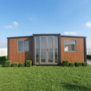 Prefabricated House High Quality Tiny Garden Room with Kitchen and Bathroom Granny Pod Homes Expandable Container House