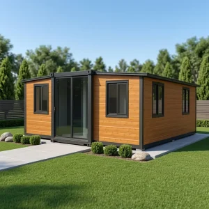 Prefabricated House Prefab Modular Homes 20ft 40ft 1 2 3 Bedroom Steel Expandable Container House with Kitchen Bathroom