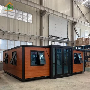 Prefabricated Luxury 20Ft Expandable Container House Prefab Building Home Two Bedroom