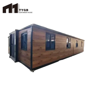 Prefabricated Luxury Modular Tiny Home Bathroom Kitchen 40ft 3 Bedrooms Waterproof Anti-Corrosion Expandable Modern Container