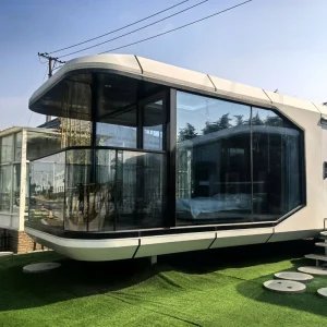 Prefabricated Luxury Space Capsule House Mobile Space Capsule House with Quick Shipping From Manufacturer