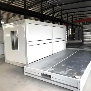 Prefabricated Modular Temporary Office and Living Construction Site Foldable Container Housing