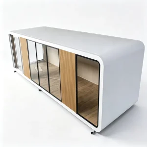 Prefabricated Portable Cabin Home Pod Dome Container House Eco-friendly Breathable Midcentury Modern Bedroom Shop Home