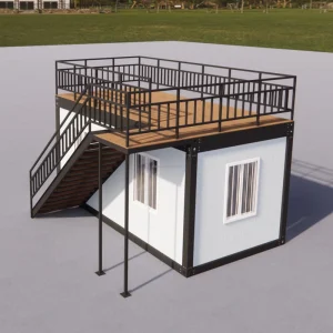Prefabricated Portable Office Pod Quick Consolidation Container House 20ft Modular Home Movable Working Space Office Building