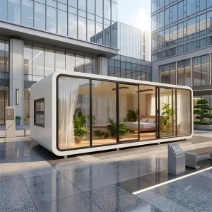 Prefabricated Small House with Kitchen and Bathroom Mobile Tiny Home for Hotel Villa Office or Apartment Use