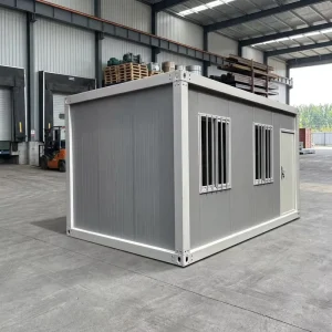 Prefabricated Steel Container House Breathable Rock Wool Sandwich Panels Modern Design Bedroom Jiangsu Origin