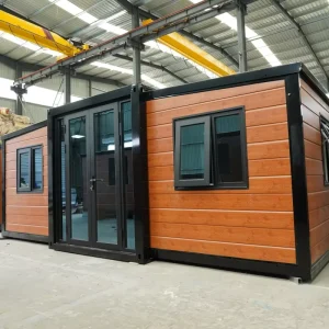Prefabricated Steel Container House Modular Portable Waterproof Bedroom Mall Fast Installation Customizable Layout Bathroom