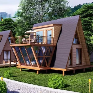 Prefabricated Steel Space Capsule House Futuristic Pod Home Movable Living Container Villa Waterproof for Office Building