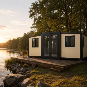 Prefabricated Steel Structure Container House 20ft 40ft Modular Home Office for Temporary Living Storage Units