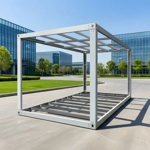 Prefabricated Steel Structure Quick Assembly Casa Modular Frame System Container Frame for Temporary Housing Construction