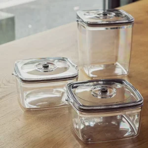 Premium BPA Free Plastic Airtight Food Container (1.2L/2.8L/4.0L) Stackable Canister for Party Use Kitchen Pantry Export Quality