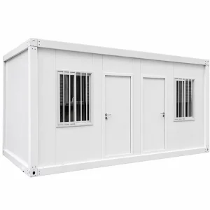 Premium Grade Insulated Sandwich Panel Prefabricated Container Home Tiny House for Permanent Family Residential Living Compound