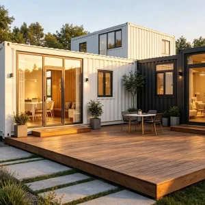 Premium Quality Multi functional Prefab House Container Container 40ft House Luxury Mansion Style 20 ft Container House