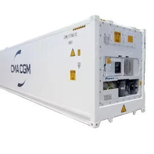 Premium Thermo King 20FT 40HC Reefer Container Extra Capacity T Floor Long-Distance Live Lobster Shipping in Shanghai Port