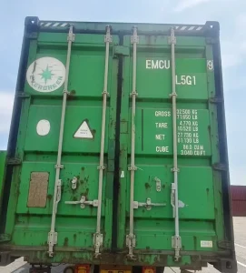 Price Used 20ft 40HQ 45ft 2nd Hand ISO Shipping Container At Qingdao Port Shandong Near Wei Fang Gaomi Jining Linyi