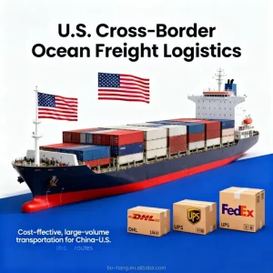 Professional Freight Forwarder From China to USA EXW, CIF, FOB, DDP, DDU Door to Door 40HQ Sea Shipping DG Goods Including Duty