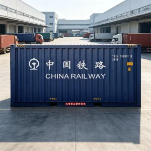 Professional Production Custom Color Steel Structure 20ft Tarpaulin Open Top Shipping Container