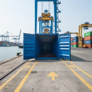 Professional Production Customizable Steel Structure 40 Ft Hard Open Top Shipping Container