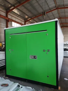 Promotional 20ft Steel Structure Industrial Waterproof Durable Safe Easy Installation Portable Movable Warehouse Storage