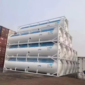 Q345R Cryogenic Liquid CO2 ISO Tank Container Vacuum Insulated Double Wall Stainless Steel Bulk Transport Storage System