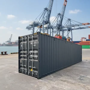 Qingdao China 40HC High Cube Dry Shipping Container New 40FT 76.4 CU.M Capacity CSC Certified SPA-H Corten-A