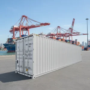Qingdao Rayfore 40HC High Cube Dry Shipping Container 40FT 76.4 CU.M Capacity CSC Certified SPA H Corten A Plywood Flooring