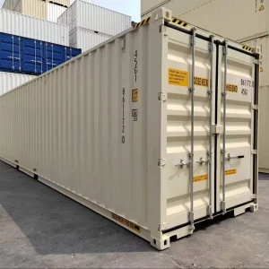 Qingdao Rayfore Customizable New 40 Foot Double End Container Qualified for Worldwide Maritime Delivery and Bulk Cargo Handling