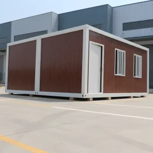 Quick Assembled Stable Windproof Waterproof Insulated Multi-purpose Steel Container House with Modern Design