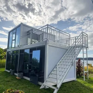Quick Assembly 20ft Mobile Prefabricated House Tiny Home Modern Flat Pack Modular Container House Design