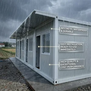 Quick Assembly Container House Factory Direct Prefab Modular Building Large Construction Projects Bulk Order
