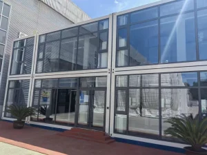 Quick Assembly Customized Mobile Homes with Galvanized Steel Structure Dormitory Office Building Room Prefab Container House