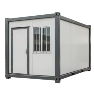Quick Assembly Flat Pack Steel Frame Sandwich Panel Modular Prefab for Construction Worker Dormitory 20FT Container House