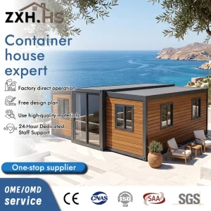 Quick Assembly Foldable Modular Container House with CE & UL Compliance Maison Conteneur