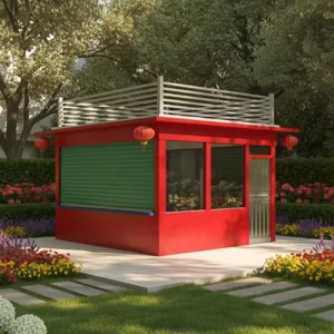 Quick Assembly Mobile Living Breathable Modern Expandable Sandwich Panel Steel Container House for Office Farmhouse Hotel Villa