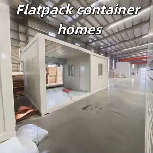 Quick Assembly Modular Foldable Home 20ft 40ft Complete Prefab Solution for Office or Living 20ft Flat Pack Container House