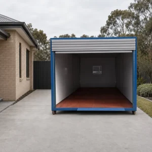 Quick Assembly Private Garage 40FT Prefab Foldable Container House for Vehicle Storage