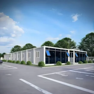 Quick Build Eco-Friendly Detachable Container Office with Windproof Internal Water Drainage System for Apartment Use