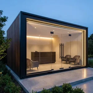 Quick Build Mobile Container Office Multi functional Combined Container Office Staff Dormitory Office Container