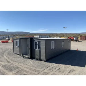Quick Build Prefabricated Steel 40Ft 20Ft Container Expandable House 5 Bedroom Folding Home Construction Real Estate