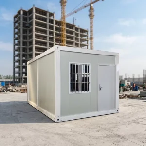 Quick Install Disaster Relief House ISO Container Shipping Modular Temporary Barracks Portable Command Center Office Building
