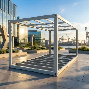Quick Install Steel Skeleton Structure Modular Construction Casas Prefabricadas Container Frame for Portable Buildings