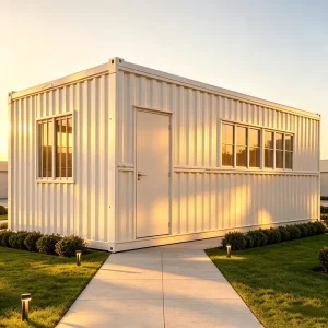 Quick Installation 20-Foot Prefabricated Foldable Container House Movable Modular for Dormitory Villa Outdoor Use Modern Design