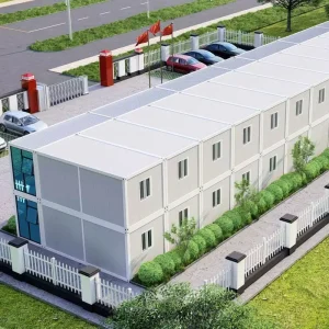 Quick Installation Modular Prefabricated House Waterproof Durable Ready for Camping Office Building Home Office Workshop Use