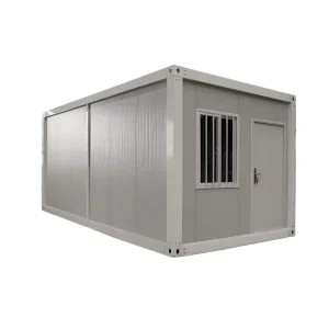 Quickly Assemble Detachable Flat Pack Steel Mobile Container Houses with Pointed Roofs for School Bedroom Hotel Warehouse Use