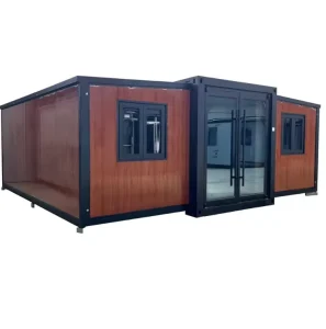 Quickly Assembled Modular Prefabricated Portable Container House Light Steel Structure for Supermarket