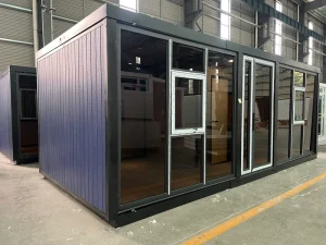 Quickly Install High-end Contemporary Steel Container Houses Small-sized Outdoor Vacation Bedroom Living Room