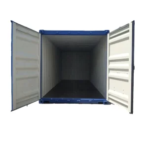 Rail Way Use 20ft Steel Dry Shipping Container 34.5 M3 Capacity