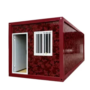 Rapid Installation Flat Pack House 20ft Modular Living Home Portable Site Office Unit Cabin Steel Frame Building