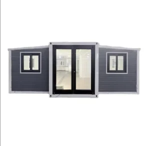 Ready Foldout 20ft 30ft 40ft 2 Bedroom Container Homes for Living Room Restaurant