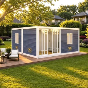 Ready Made 20ft Flat Pack Detachable Container House Modular Prefab Prefabricated Hotel Room with EPS Insulation Steel Frame